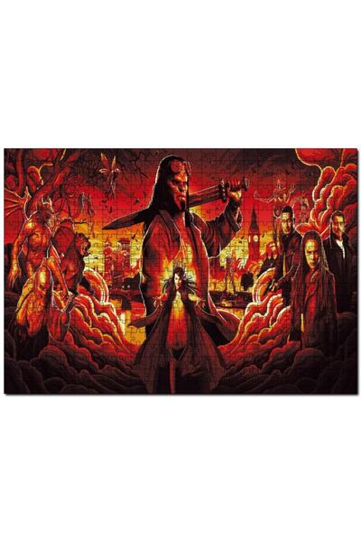 Genel Markalar Hellboy Ve Cehennem Tebası 255 Parça Puzzle Yapboz Mdf (ahşap)