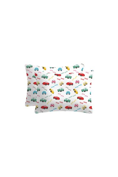 Lief Home Cotton Zippered Pillow Case 50x70 2 Pieces