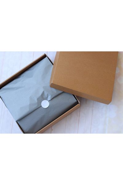 demontecraft Silver Imported Pelur Paper 50x70 Cm 10 Pieces