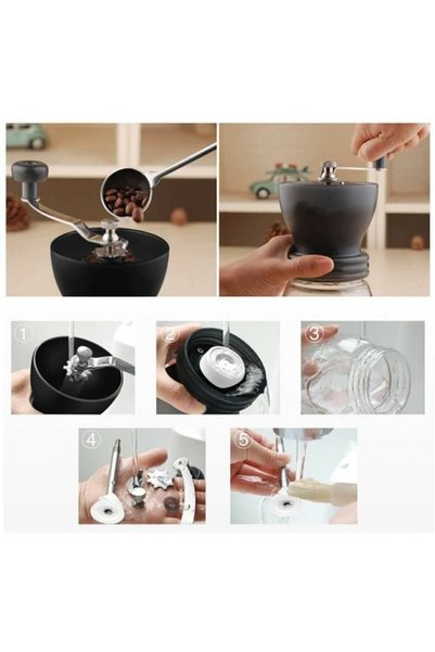 Noname Horecamark Manual Ceramic Burr Coffee Grinder