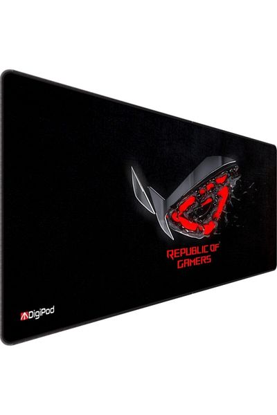 Digipod لوحة ماوس ألعاب مقاس 90x40 Xxl لوحة ماوس ألعاب كبيرة بقاعدة مضادة للانزلاق بسُمك 4 مم