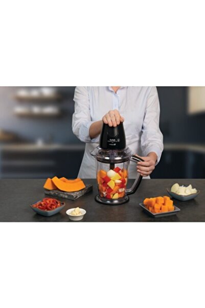 TEFAL Mb4708tr Masterchop 4 Bıçaklı Maxi Doğrayıcı Siyah