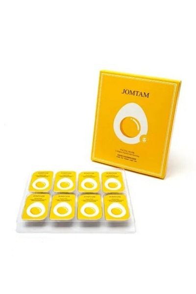 JOMTAM Multifunctional Night Care Eggs with Collagen and Yeast Peptide Set of 8 5 Gr X 8 Pieces