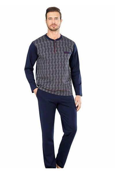 Pierre Cardin 5465 Pijamale jacquard pentru bărbați 22k