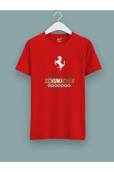 FANBOX SHOP Μπλουζάκι Michael Schumacher Premium Gold Shiny