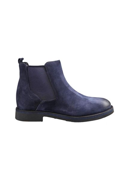 MARCOMEN 14017 Ανδρικές Μπότες από καθαρό δέρμα Navy Suede