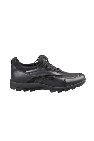 MARCOMEN 14110 Pure Leather Black Men's Casual Shoes