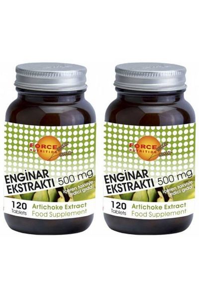 Force Artichoke NutritionArtichokeExtract - 500 Mg, 2x120 Tablets, Unflavored
