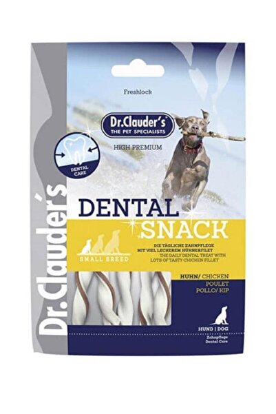 Genel Markalar Dr.Clauders Dental Snack Ördekli Diş Sağlığı Köpek Ödülü 80 Gr