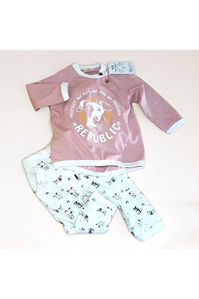 Coco & Bamboo Cotton Pajama Set