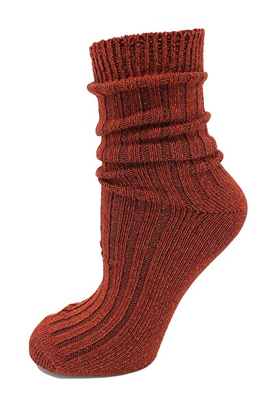 A CLASSE Simli Kalın Kışlık Yumuşak Kadın Çorap