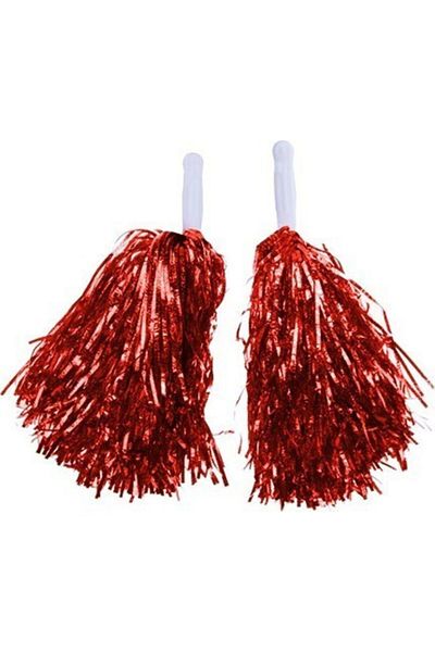 Hayal Sepeti Metallic Red Cheerleader Pompom