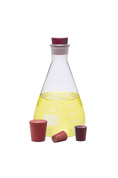 Edulab Lastik Tıpa - Deliksiz Ø19/15mm