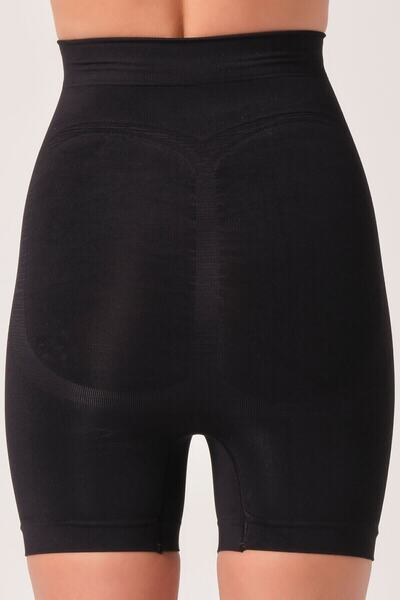 jilly jo Γυναικείο Μίνι Σορτς Μαύρο Κορσέ