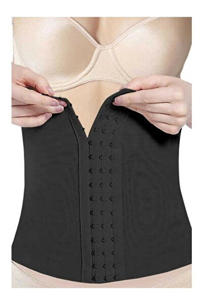 jilly jo Corset alb cu talie agrafată pentru femei Elite Life Corset fermant 886