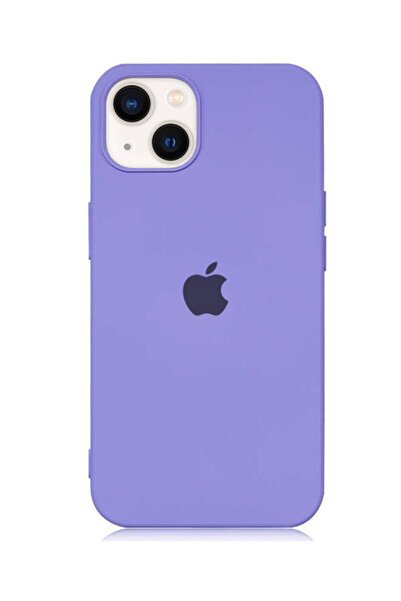 Iphone 13 Mini Kılıf Lansman Logosuz Içi Kadife Altı Kapalı 5.4 Inç - Lila