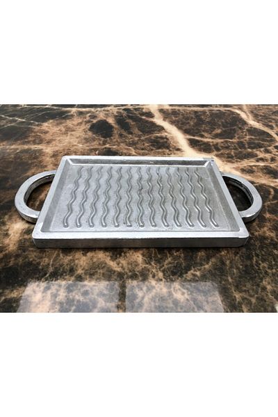Fatih Ural Döküm Cast Iron Grill Pan-casting Meat Tray