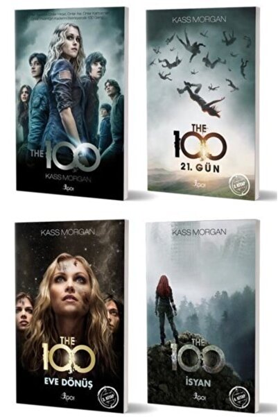 Go Kitap The 100 Serisi Seti - 4 Kitap Takım - Kass Morgan