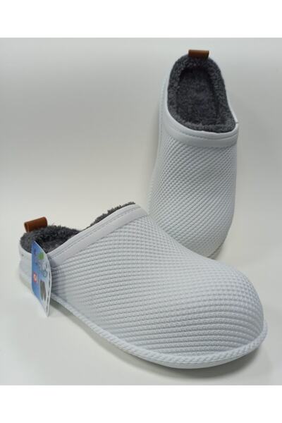GEZER 12464 إيفا فروي داخل الأرضية الرطبة للرجال شباشب شتوية للمنزل والحديقة ...