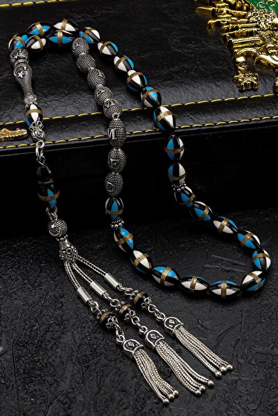 OTTOTESBİH Erkek Hediye İsimli Kuka Harfli İşlemeli Kuka Tesbih