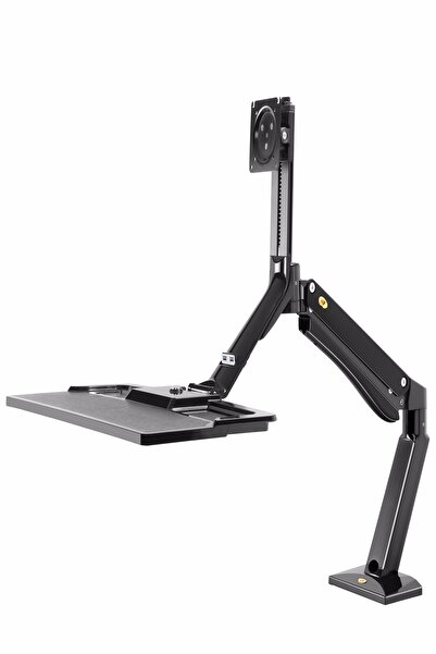 North Bayou Nb40 22"-32 " Amortisörlü Sit-stand Profosyonel Monitör Standı
