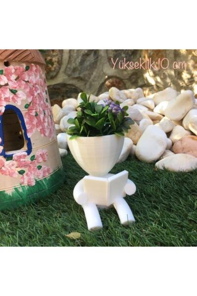 WOLFMAR Kitap Okuyan Insansı Saksı