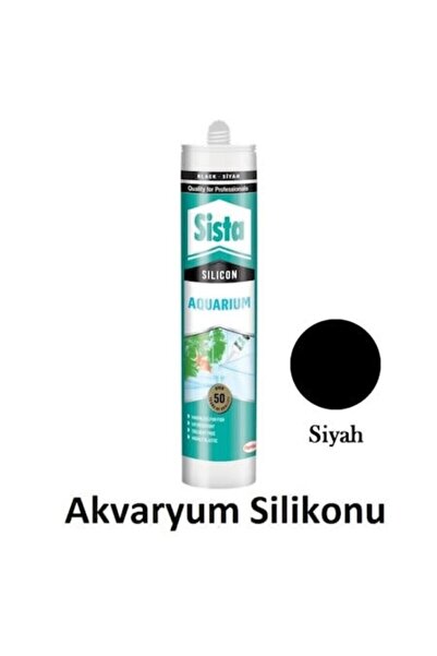 Sista Akvaryum Silikonu Siyah 310ml