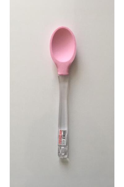 Baroness Şeffaf Saplı Silikon Kaşık