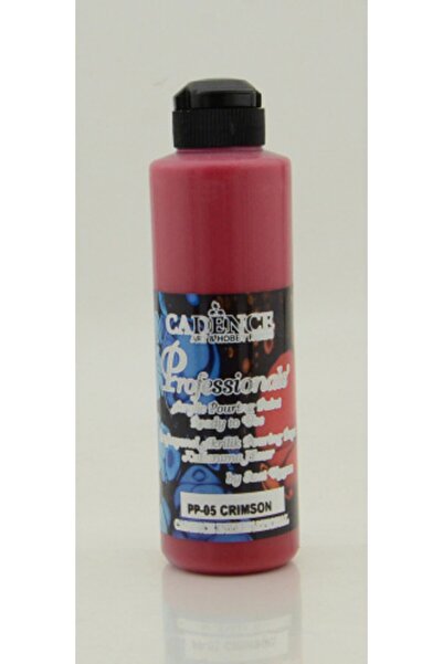 Cadence Boya Cadence Profesyonel Pouring Paint Pp 05 Crimson Kırmızı 250 Ml.