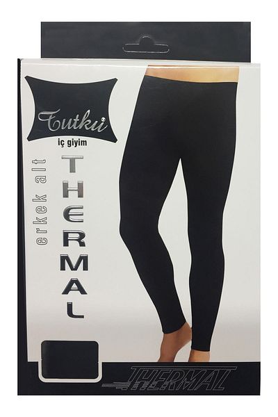 Tutku Ανδρικό Thermal Bottom Μαύρο 0125