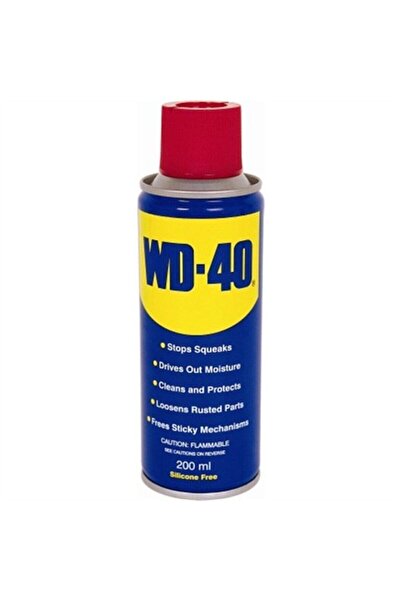 WD-40 Wd 40 200 Ml Genel Amaçlı Yağlama Spreyi Ve Pas Sökücü Pipetli