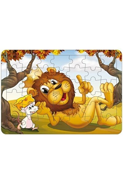 Erzurum Kitabevi Çocuklar Için 16'lı Karton Yapboz Puzzle Seti - 16 Yapboz