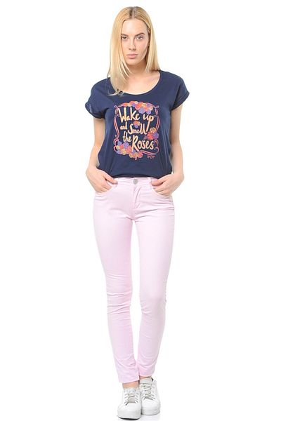 Lee Cooper Women's Mayra Skinny Fit Trousers Pink 152 LCF221001