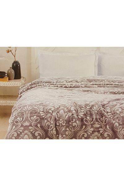Özdilek Antico Double Blanket -200x240 Cm- Gray