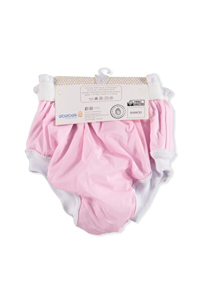 ebebek Hello Baby 2'li Alıştırma Külodu Pembe Beyaz