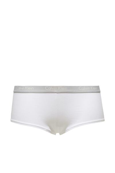 Calvin Klein Kadın Beyaz Boxer