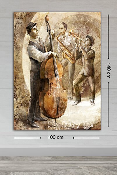 Tablo Center Dev Boyut Dekoratif Kanvas Tablo 100x140cm