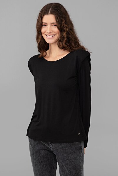 Pierre Cardin Sıyah Kadın Sweatshirt G022SZ082.000.1347576