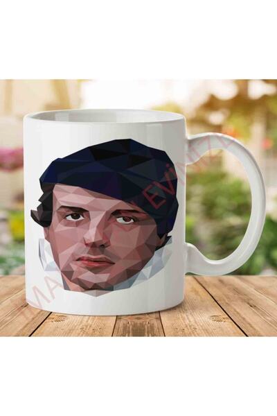 ART HEDİYE كوب روكي 1 بولي رامبو بيكسل مطبوع على الجانبين