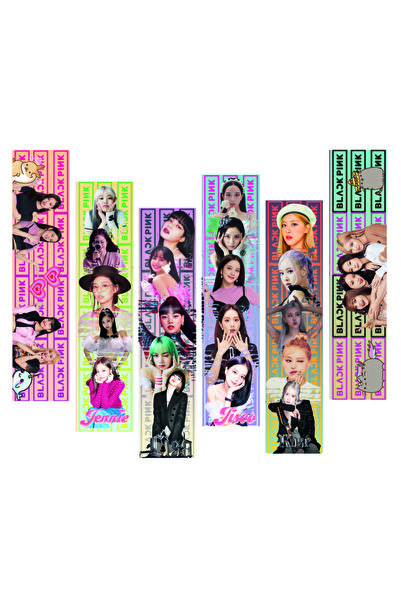 Güneş Kırtasiye Σετ σελιδοδεικτών Blackpink 6 τεμαχίων