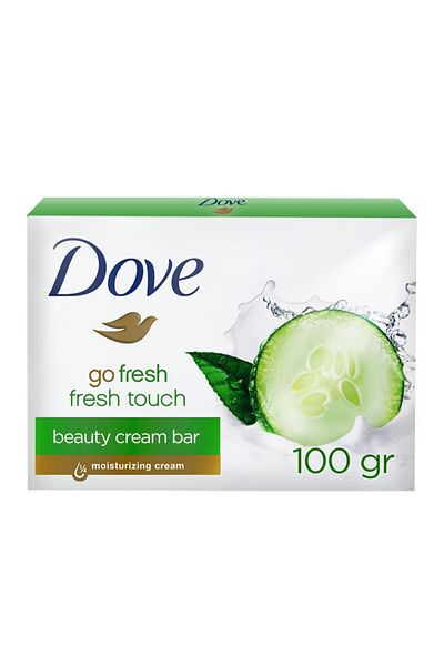 Dove Cream Bar Cucumber And Green Tea Freshness Solid Soap 100 Gr