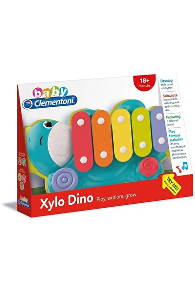 Genel Markalar Hediye Oyuncak 17263 Baby Clementoni Dinozor Ksilofon / +18 Ay