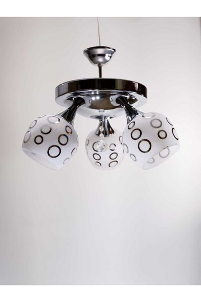 Uçar Tray 3 Pieces Mirrored Glass