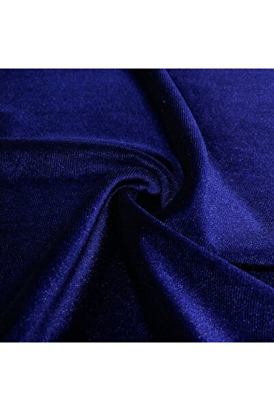 Yeşimm Kumaş Lacivert Ipek Kadife Kumaş