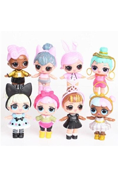 Schulzz Lol Vtec 8'li Sürpriz Oyuncak Bebekler 8 Adet