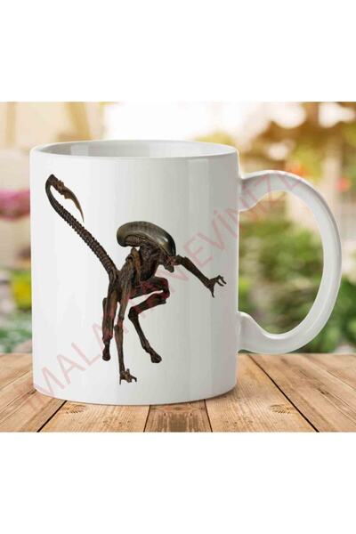 ART HEDİYE كوب كائن فضائي مطبوع على الجانبين