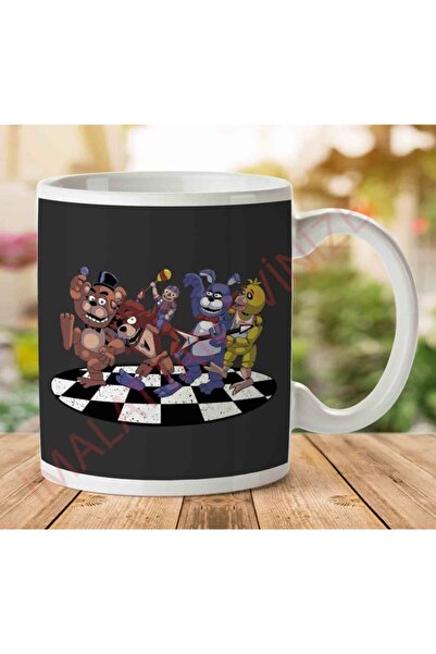 ART HEDİYE We The Five Nights Are Freddys Band Two Side Printed Mug