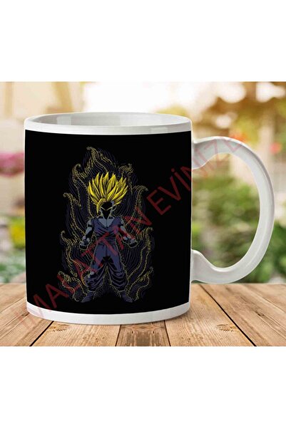 ART HEDİYE كوب بطبعة Post Impressionist Young Trunks Dragon Ball Super على ال...