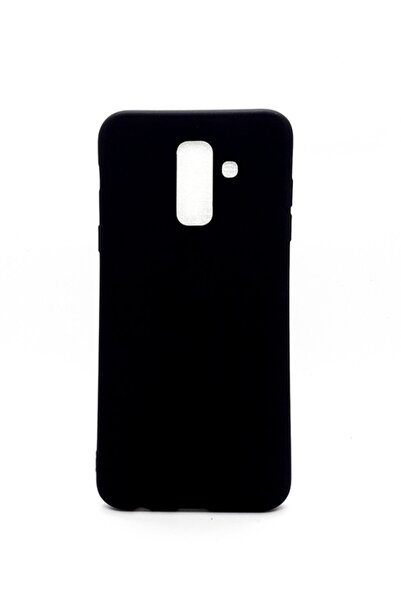 Molly Galaxy A6 Plus Siyah Mat Silikon Kılıf
