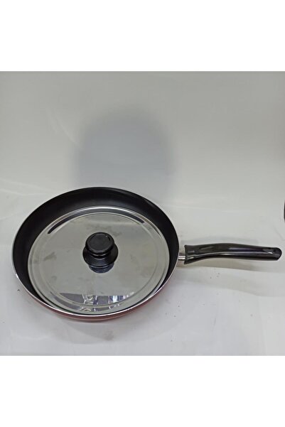 abnturk Teflon 30 Cm Çapında Piyasa Malı 1.5 Mm Ince Aliminyum Kızartma Tavası